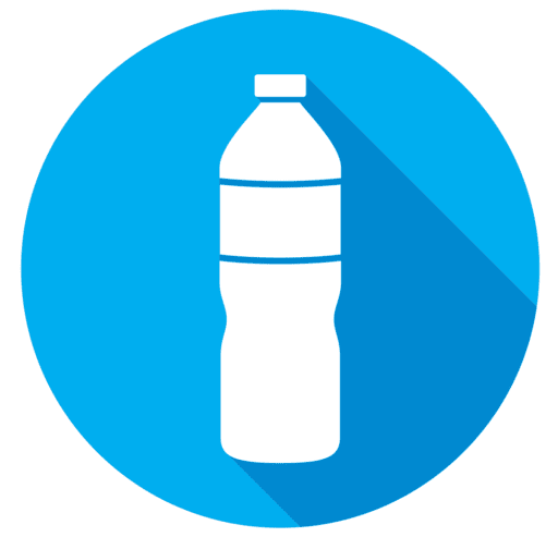 Illustrated picture of a water bottle