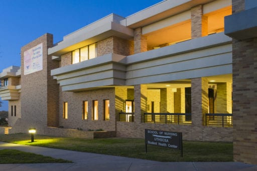 A picture of the Health Center at UT Health San Antonio's School of Nursing